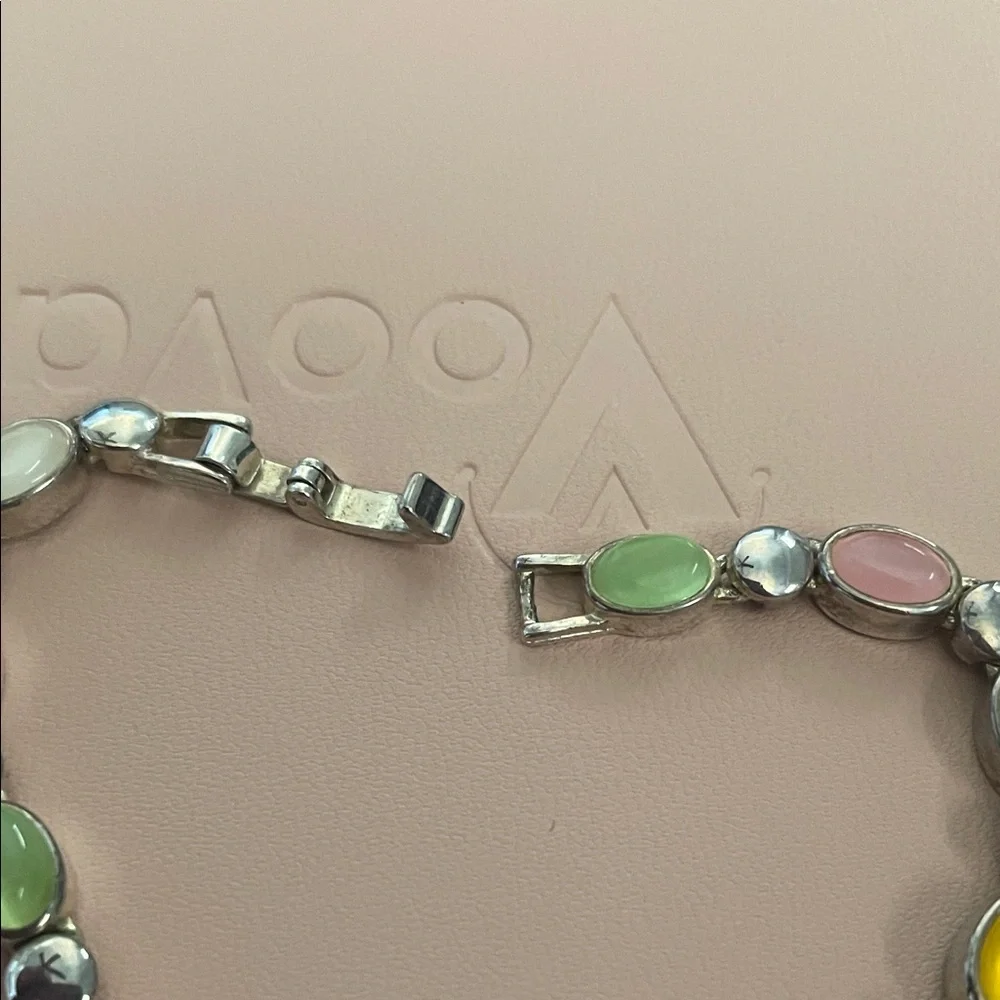 Multicolor Silver Bracelet - Picture 4 of 6